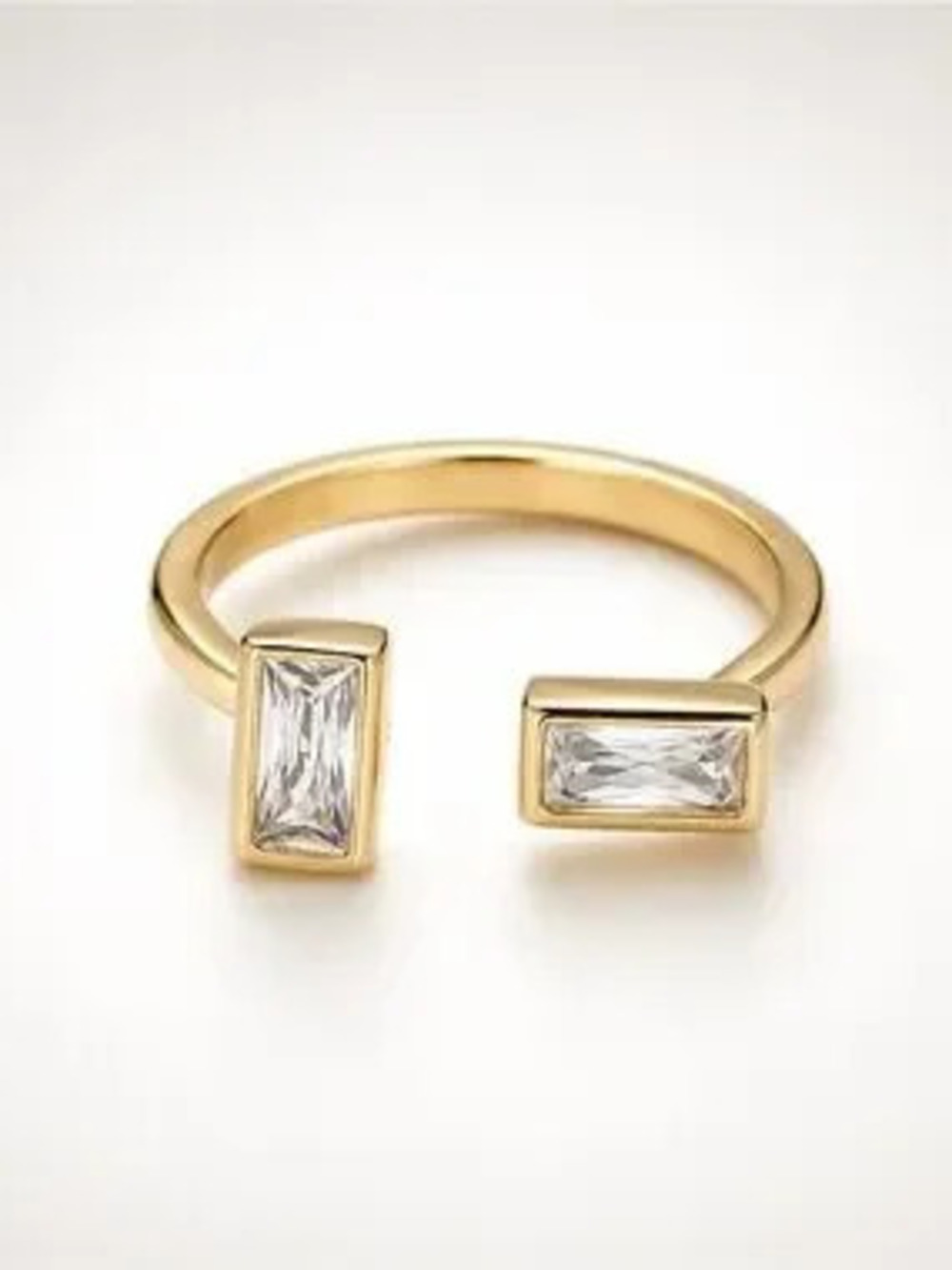 Gold Baguette CZ Ring (3309)